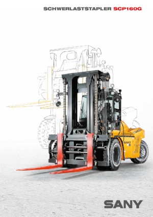 Čelní vysokozdvižné dieselové vozíky Sany SCP160G