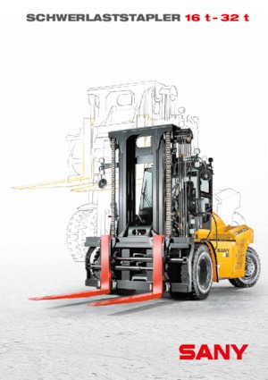 Čelní vysokozdvižné dieselové vozíky Sany SCP250G