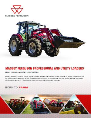 Čelní nakladač Massey Ferguson MF 936X
