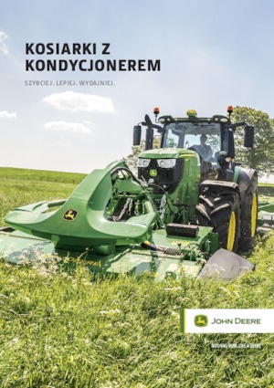 Čelní diskové žací lišty s kondicionérem John Deere F350R