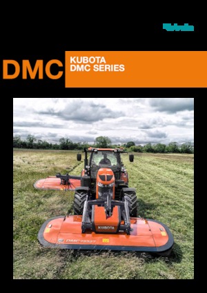 Čelní diskové žací lišty s kondicionérem Kubota DMC7332R 