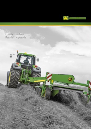 Čelní diskové žací lišty s kondicionérem John Deere F350R