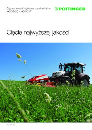 Čelní diskové žací lišty s kondicionérem Pöttinger NovaCat 301 Alpha Motion ED Pro