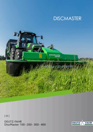 Čelní diskové žací lišty bez kondicionéru DEUTZ-FAHR DiscMaster 332 XF
