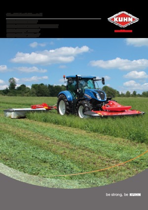 Čelní diskové žací lišty bez kondicionéru Kuhn GMD 2721 F-FF