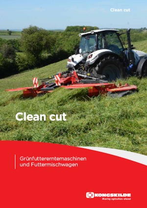 Čelní diskové žací lišty bez kondicionéru Kongskilde SMF 3005