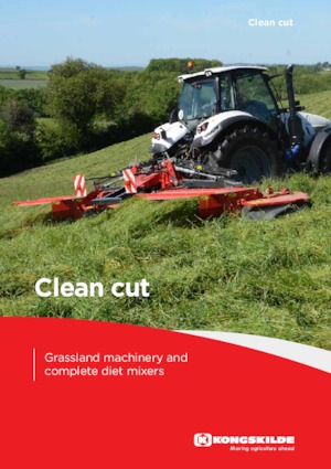 Čelní diskové žací lišty bez kondicionéru Kongskilde SMF 3005