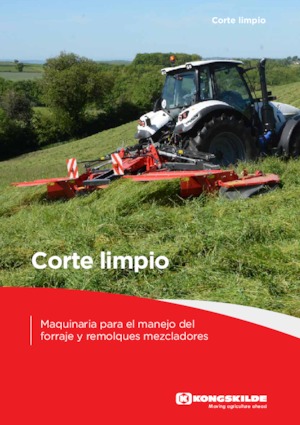 Čelní diskové žací lišty bez kondicionéru Kongskilde SMF 3005