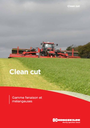 Čelní diskové žací lišty bez kondicionéru Kongskilde SMF 3005