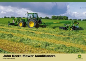 Čelní diskové žací lišty s kondicionérem John Deere 228