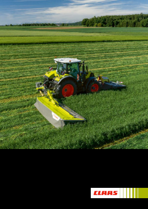 Čelní diskové žací lišty s kondicionérem Claas Disco 3200 FRC Move DRD 