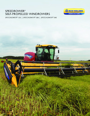 Čelní diskové žací lišty s kondicionérem New Holland DuraSwath 425 HB
