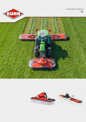 Žací lišty s kondicionérem Kuhn TC 320