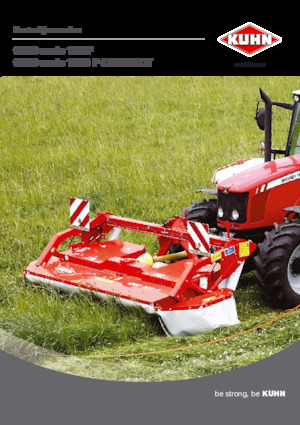 Čelní diskové žací lišty bez kondicionéru Kuhn GMD 702 F