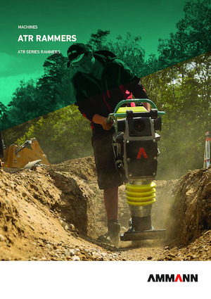Vibrační pěchy naftové a benzínové Ammann ATR 30