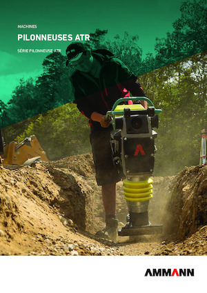 Vibrační pěchy naftové a benzínové Ammann ATR 30