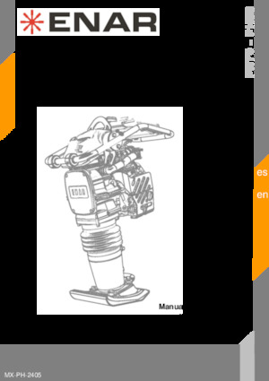 Vibrační pěchy naftové a benzínové Enar PH 80YD