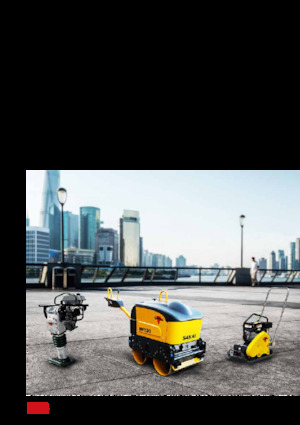 Vibrační pěchy naftové a benzínové Sakai RS55