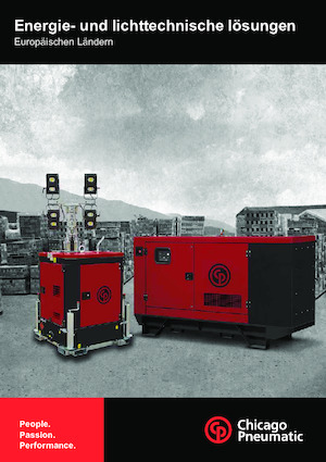 Benzínové elektrocentrály Chicago Pneumatic CPPG 6.5A 