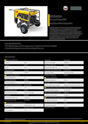 Benzínové elektrocentrály Wacker Neuson GP2500A