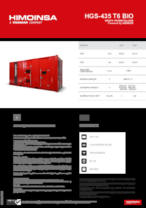 Benzínové elektrocentrály HIMOINSA HGS-435 T6 BIO