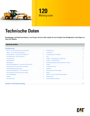 Grejdry Caterpillar 120