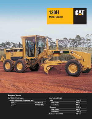 Grejdry Caterpillar 120H