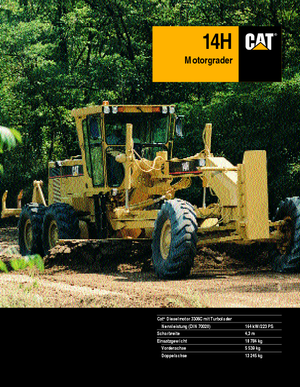 Grejdry Caterpillar 14H