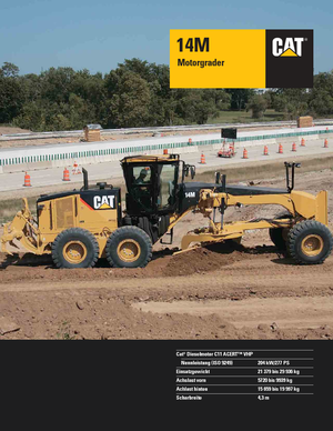 Grejdry Caterpillar 14M