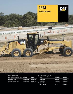 Grejdry Caterpillar 14M