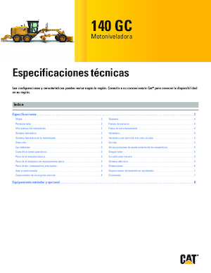 Grejdry Caterpillar 140 GC AWD