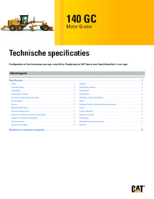 Grejdry Caterpillar 140 GC AWD