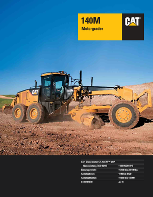 Grejdry Caterpillar 140M