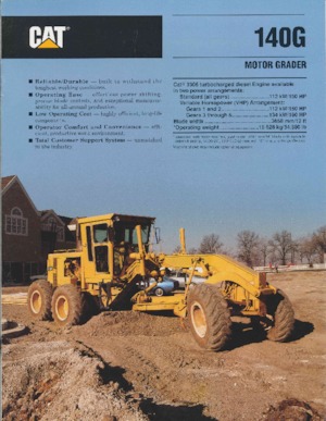 Grejdry Caterpillar 140G