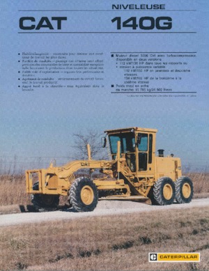 Grejdry Caterpillar 140G