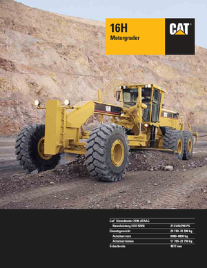 Grejdry Caterpillar 16H