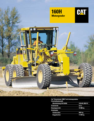 Grejdry Caterpillar 160H