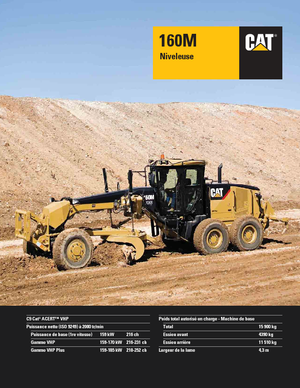 Grejdry Caterpillar 160M