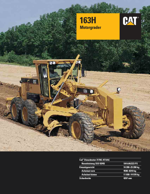 Grejdry Caterpillar 163H