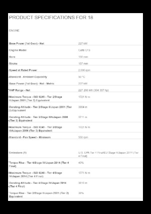 Grejdry Caterpillar 18