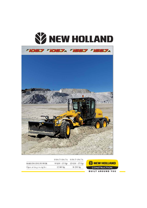 Grejdry New Holland F 106.7