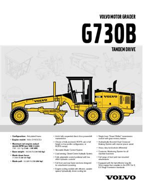 Grejdry Volvo G730B