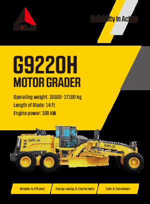 Grejdry SDLG G9220H