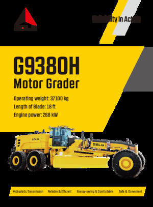 Grejdry SDLG G9380H