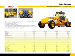 Grejdry YTO MG1320E