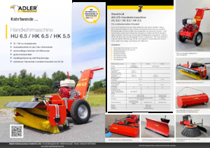 Ruční zametače Adler HK 5.5