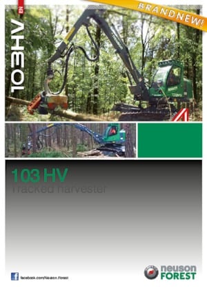 Harvestory Neuson Forest 103HV