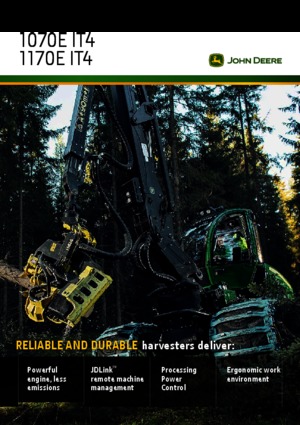 Harvestory John Deere 1170 E IT4