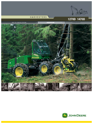 Harvestory John Deere 1470 D Eco III
