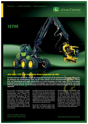 Harvestory John Deere 1270 E